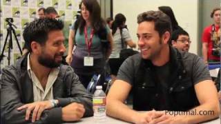 Zachary Levi and Joshua Gomez Break Out Into Song at SDCC 2011 [upl. by Nnhoj]