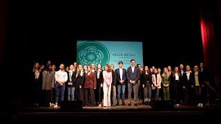 Fidenza PR al teatro Magnani la cerimonia di fine anno della ‘’Value retail academy’’ [upl. by Arin]