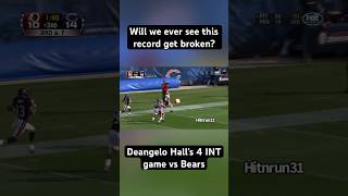 Deangelo Hall’s 4 INT Game vs Bears nfl nflfootball nflhighlights redskins commanders httr [upl. by Modestine]