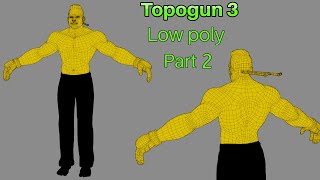 Low Poly Character Tutorial In Topogun 3 And Maya Part 2 [upl. by Sande636]