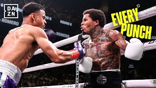 6TH ROUND STOPPAGE Gervonta Davis vs Rolly Romero  Every Punch [upl. by Ayotna772]