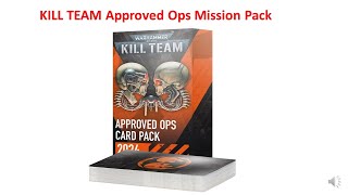 Kill Team Approved Ops Mission Pack [upl. by Berl730]