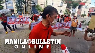 Presidential Aspirant Ka Leody De Guzman visit Magellans Cross in Cebu City [upl. by Jammin]