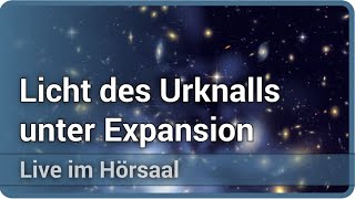 Licht des Urknalls im RaumzeitDiagramm unter Expansion • Rückwärtslichtkegel  Sara Konrad [upl. by Rocky]