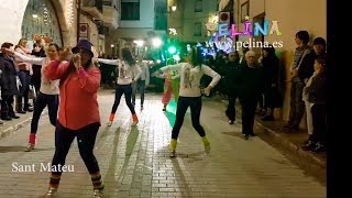 Cabalgata de Reyes magos con El Show de Pelina en Sant Mateu [upl. by Ciredor500]