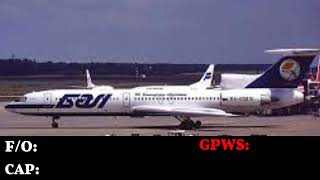 Bashkirian Airlines Flight 2937 CVR Crash [upl. by Einwat]