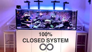 100 Closed Reef System  No water changes in 3 years [upl. by Yug471]