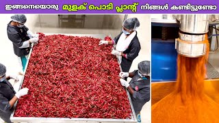 മുളക് പൊടി കമ്പനിയിൽ പോയപ്പോൾ കണ്ട കാഴ്ചകൾ😍  chilli powder plant  fz rover  malayalam [upl. by Amoreta157]