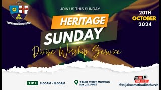 Divine Worship Service  Heritage Sunday [upl. by Lrem]