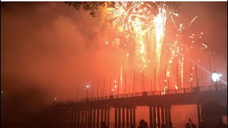 Christmas festival Natchitoches Louisiana USA [upl. by Flodnar848]