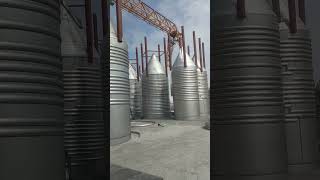 20000L craft beer fermenters made from Tiantai company [upl. by Nnaasil]