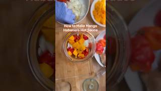 How to Make Mango Habanero Hot Sauce 🥭🌶️ easyrecipe [upl. by Golanka]