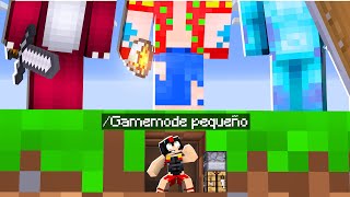 Minecraft INVICTOR PEQUEÑO vs 3 ASESINOS 😱🔪 MINECRAFT SPEEDRUN con los COMPAS 5 [upl. by Alaine]