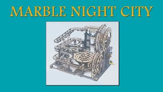 MARBLE NIGHT CITY WOODEN PUZZLE ASSEMBLY  You wont believe how easy it is [upl. by Panchito977]