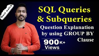 Lec61 SQL Queries and Subqueries part3  Group By clause  Database Management System [upl. by Blisse]