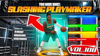 BEST SLASHING PLAYMAKER BUILD ON NBA 2K22 RARE BUILD SERIES VOL 108 [upl. by Nwahsauq883]