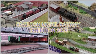 Basildon MRC model Railway exhibition 2024 [upl. by Onitnatsnoc]