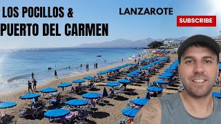 Los Poscillos and Puerto Del Carman Lazarote holiday and stay at Lanzarote Village Hotel Travel Vlog [upl. by Gilly]