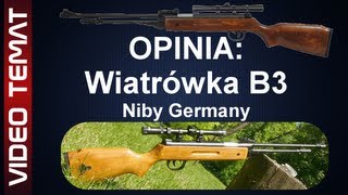 Wiatrówka karabinek B3  Opinia i Test [upl. by Stucker]