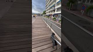 Walking the Boardwalk in JuanlesPins  Antibes [upl. by Yerdna]