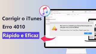 Rápido e Eficaz  Corrigir o iTunes Erro 4010 [upl. by Sprage]