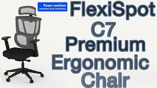 FlexiSpot Ergonomic Chair Pro Review [upl. by Stanislas]