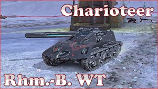 Charioteer RhmBorsig Waffenträger  WoT Blitz UZ Gaming [upl. by Clorinde]