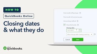 What are Closing Dates How to enter dates amp password protecting  QuickBooks Online Tutorial [upl. by Ogata]