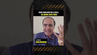 Todos cumplirán con la regla del menor  En la Mira con David Medrano mtshorts futbol [upl. by Doak]