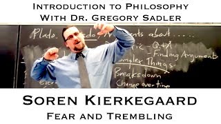 Soren Kierkegaard Fear and Trembling  Introduction to Philosophy [upl. by Zetra759]