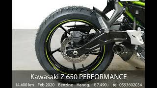 Kawasaki Z 650 PERFORMANCE [upl. by Aglo312]