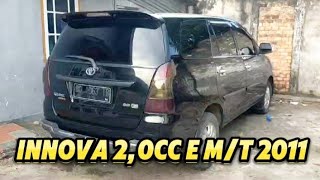 KIJANG INNOVA E MANUAL 2011  HARGA INNOVA ISTIMEWAH [upl. by Deeyn]