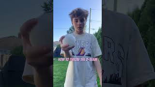 How to throw the UNHITTABLE 2seam sports baseball shorts wiffleball MLB [upl. by Carlie144]