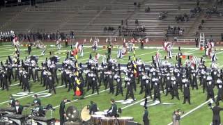 2013  2014 TWHS Marching Band  Halftime 10252013 [upl. by Ayanahs]