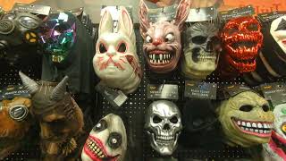 NEW Mask Wall At Spirit Halloween 2024 [upl. by Eniamrehc89]