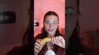 Comment manger une banane en ASMR asmr [upl. by Salangia]