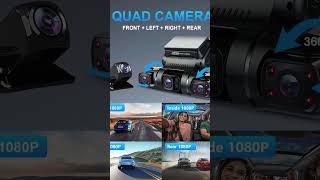 Enhance Your Driving with PRUVEEO Dash Cams 4 Channel Review shorts [upl. by Norab107]