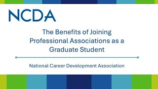 The Benefits of Joining a Professional Association as a Graduate Student [upl. by Meares970]