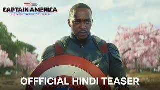 Captain America Brave New World  Official Hindi Teaser  In Cinemas February 14 2025 [upl. by Anoynek]