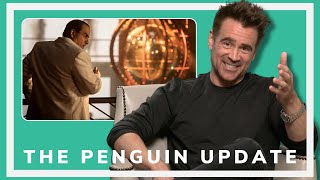 COLIN FARRELL shares a THE PENGUIN update on quotINCREDIBLY VIOLENTquot first season  Interview [upl. by Atoked]