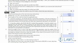 Learn How to Fill the Form 5405 FirstTime Homebuyer Credit and Repayment of The Credit [upl. by Nnyloj362]