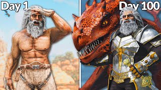 I Have 100 Days to Beat ARK Survival Evolved Hardcore  Scorched Earth [upl. by Danie]