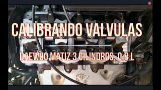 Calibrar Valvulas Daewoo Matiz 08L [upl. by Child]