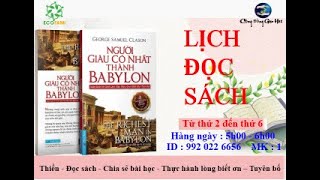 ĐỌC SÁCH NGƯỜI GIÀU CÓ NHẤT THÀNH BABYLON 1142024 [upl. by Miyasawa]