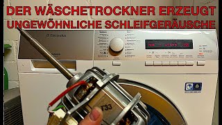 AEG Electrolux Wäschetrockner Tumbler macht starke Schleifgeräusche [upl. by Kalil735]