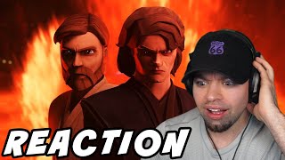 Reacting to Anakin Obi Wan Clone Wars Fan Film Battle of the Heroes [upl. by Annayek]