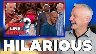 Best Scenes From A Hat  Whose Line Is It Anyway REACTION  OFFICE BLOKES REACT [upl. by Ynnam]