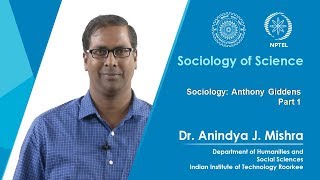 Lecture 01 Sociology Anthony Giddens Part 1 [upl. by Bekah]