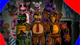 FNAF SPEED EDIT WITHERED MEDIOCRE MELODIES [upl. by Oettam]