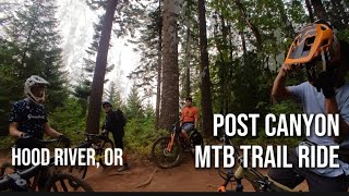 Post Canyon Trail Ride Family Man Trailhead MTB Ride Hood River Oregon mtblife bikelife mtb [upl. by Stauder]